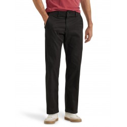 Flat front regular straight pants