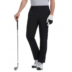 Golf pants 5-pocket lightweight (30"/32"/34") dry fit water-resistant stretch dress work casual pants