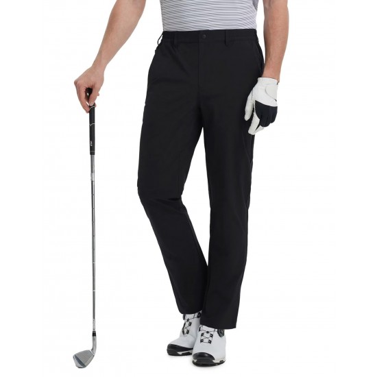 Golf pants 5-pocket lightweight (30"/32"/34") dry fit water-resistant stretch dress work casual pants Golf pants 5-pocket lightweight (30"/32"/34") dry fit water-resistant stretch dress work casual pants