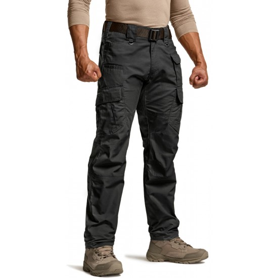 Men's tactical pants waterproof ripstop work hiking lightweight outdoor EDC pants Men's tactical pants waterproof ripstop work hiking lightweight outdoor EDC pants