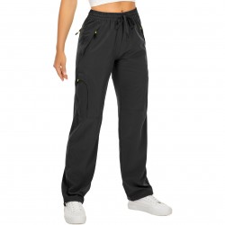 Women's hiking pants quick-dry UPF 50 lightweight travel golf work hunting pants with zip pockets