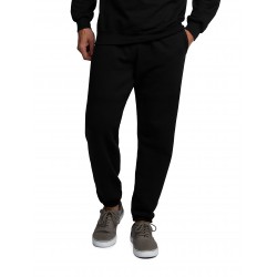 Fleece joggers with pockets relaxed fit moisture-wicking breathable tapered sweatpants