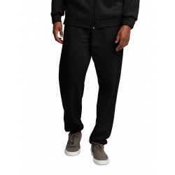 Fleece stretch joggers with pockets relaxed fit moisture-wicking breathable