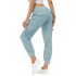 Women's lightweight hiking work pants quick-dry travel athletic jogger elastic waist button-pocket pants
