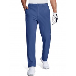 Golf pants stretch dress quick-dry waterproof lightweight no-crease moisture-wicking pants