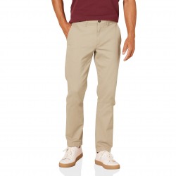 Slim-fit casual stretch chino pant