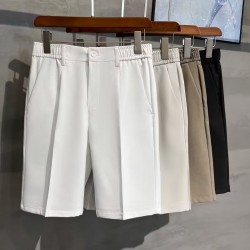 Japanese summer thin shorts men's trendy ins slim fashion casual dress 5-inch
