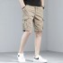 Summer trendy workwear shorts men's ins viral loose casual 5-inch multi-pocket pants