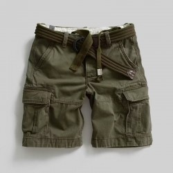 American quick-dry workwear shorts men's summer trendy loose premium sport casual 5-inch 2025