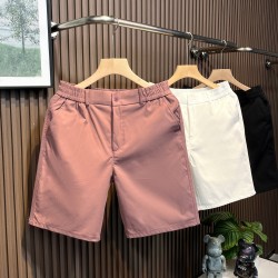 High-end minimalist casual shorts men's trendy luxury 5-inch summer 2025 new slim-fit