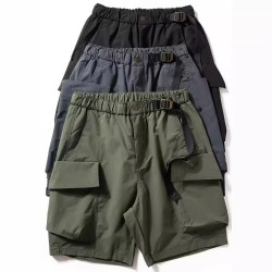 Summer new American shorts men's trendy thin design niche loose oversized sport casual 5-inch