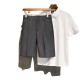 Japanese summer thin shorts men's trendy ins slim fashion casual dress 5-inch Japanese summer thin shorts men's trendy ins slim fashion casual dress 5-inch