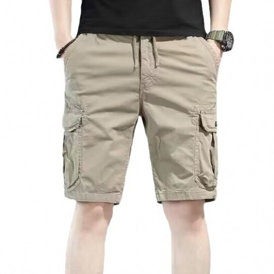 Summer trendy workwear shorts men's ins viral loose casual 5-inch multi-pocket pants Summer trendy workwear shorts men's ins viral loose casual 5-inch multi-pocket pants
