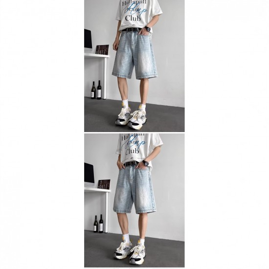 Summer new American shorts men's trendy thin design niche loose oversized sport casual 5-inch Summer new American shorts men's trendy thin design niche loose oversized sport casual 5-inch