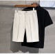 Japanese summer thin shorts men's trendy ins slim fashion casual dress 5-inch Japanese summer thin shorts men's trendy ins slim fashion casual dress 5-inch